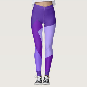 Leggings Solo fondo de color - violeta púrpura + tus ideas