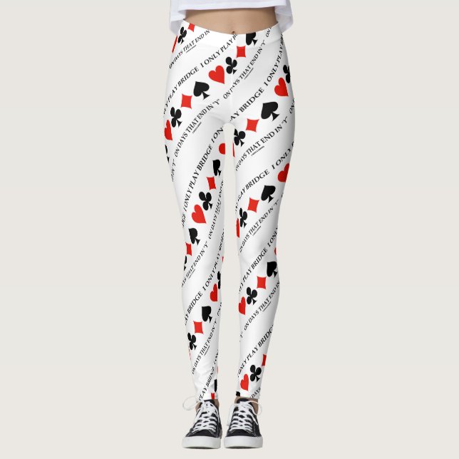 Leggings Sólo Realizo Puente En Días Que Terminan En Y (Anverso)