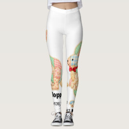 Leggings Solo Saltando a Través de la Vida Diseño de Cangur