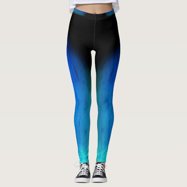 Leggings sombra de azul sucio (Anverso)