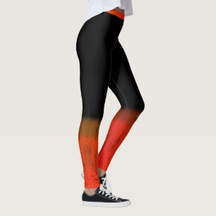 Leggings sombra de naranja
