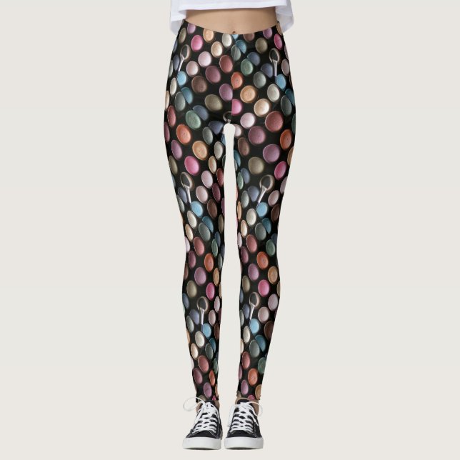 Leggings Sombras oculares divertidas (Anverso)