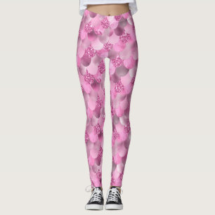 Leggings Sombras vibrantes bonitas de la sirena de los