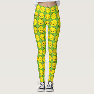 Leggings sonrisa amarilla feliz