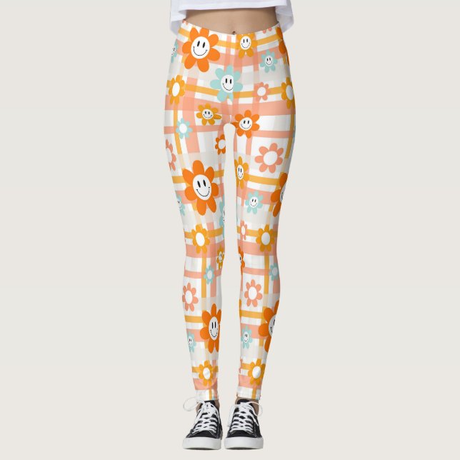 Leggings Sonrisa de flor (Anverso)