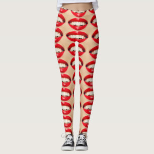 Leggings Sonrisa perfecta Femme Fatale Pop-art