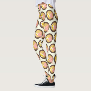 Leggings Sopa de fideos Ramen Comida Japonesa Huevos Amante