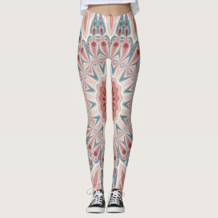 Leggings Sorprendente arte fractal moderno Kaleidoscope Man