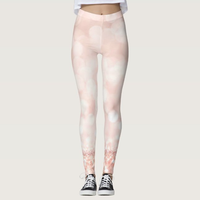 Leggings Sorprendente, dulce mancha rosada (Anverso)