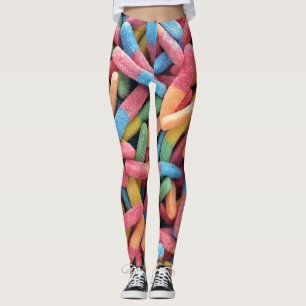 Leggings Sour Gummy Worms