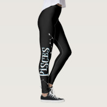 Soy Chica de Pisces. Rótulo de moda Pisces Zodiac