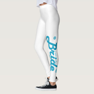 Leggings Soy las polainas de la novia, nupciales