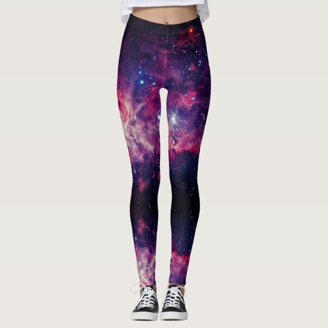 Leggings Space de versos de uni - Power yoga Ir (Anverso)