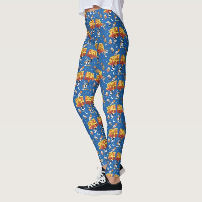 Leggings SPACE JAM™ TUNE SQUAD™ Outter Space Pattern (Izquierda)