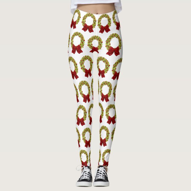 Leggings Sparkling Wreath - Multiple Color Options (Anverso)