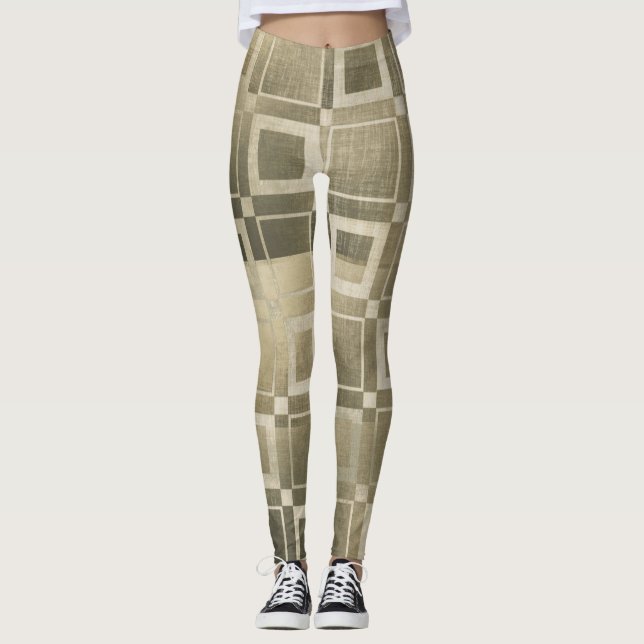 Leggings Sparkly Rosa Gold Circles Pink Luxury Sparkle (Anverso)