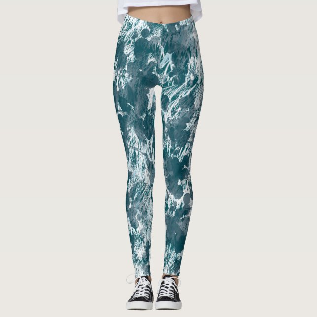 Leggings splash blue (Anverso)