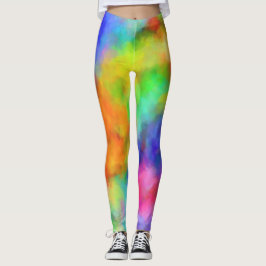 Leggings Splash de color