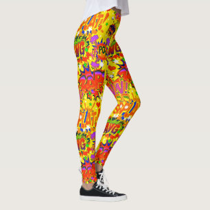 Leggings Splat, explosión, prisionero de guerra