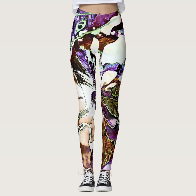 Leggings SplendidLee - Resumen de Leyendas de Arte Mercurio (Anverso)