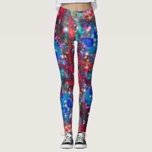 Leggings Splendoroso Star Field en todas las piernas de imp