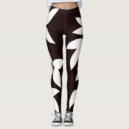 Leggings SPNP_Leggings de Hojas Blancas