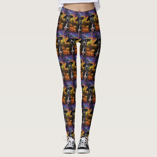 Leggings Spooky American Staffordshire Halloween (Anverso)