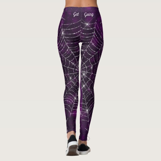 Leggings Spooky Spiderweb (Reverso)