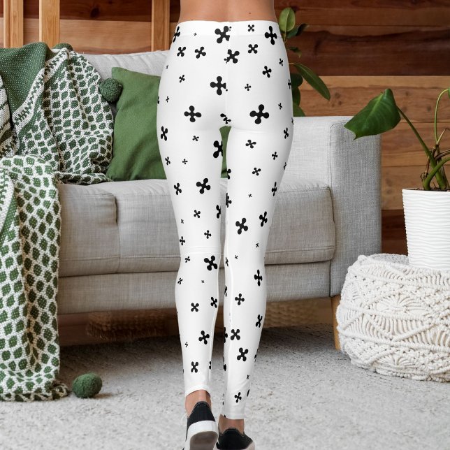Leggings Sporty Women Holiday Season Star Pattern Christmas (Subido por el creador)