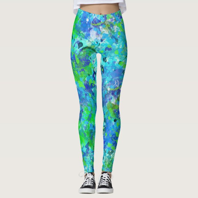 Leggings Spray oceánico (Anverso)