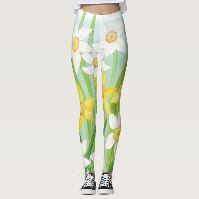 Leggings Spring Daffodils (Anverso)
