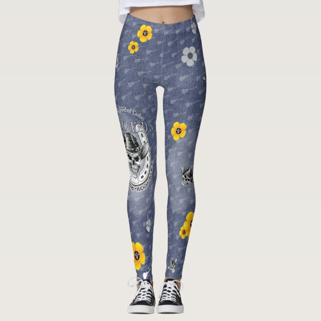 Leggings sr19, metal, travieso duro como una roca, bonito, (Anverso)