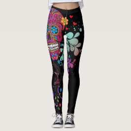Leggings Srta. Eve - cráneo de Girlie