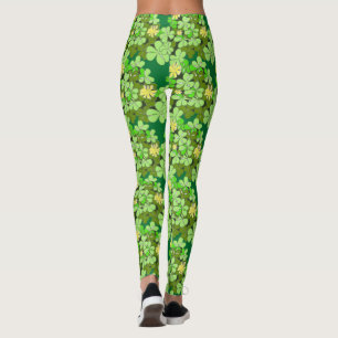 Leggings St Patricks Day Shamrock