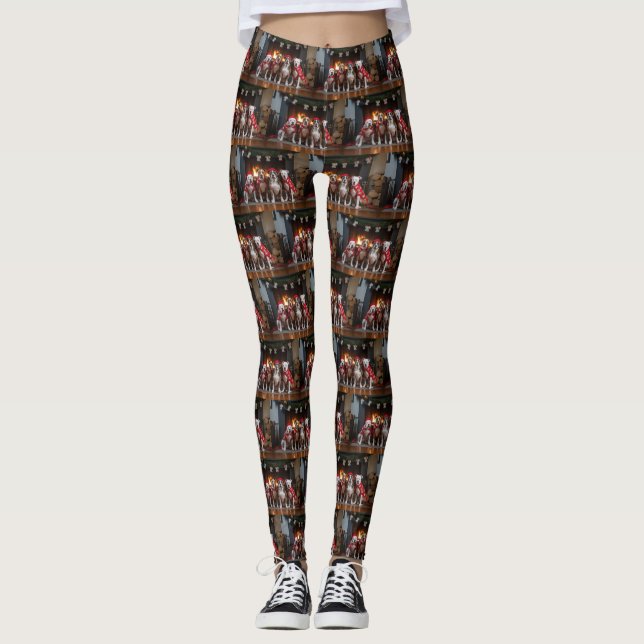 Leggings Staffordshire estadounidense por los Navidades de  (Anverso)