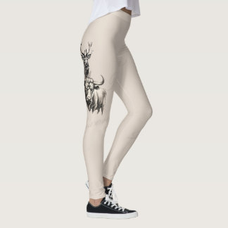Leggings Stag Vixen y Bull Inkwork