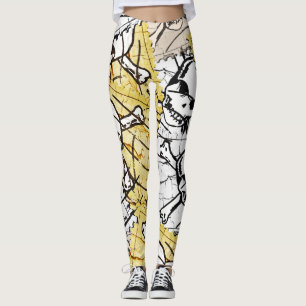 Leggings Stamp Skull