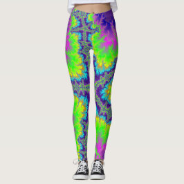 Leggings Starfish Purple Reef