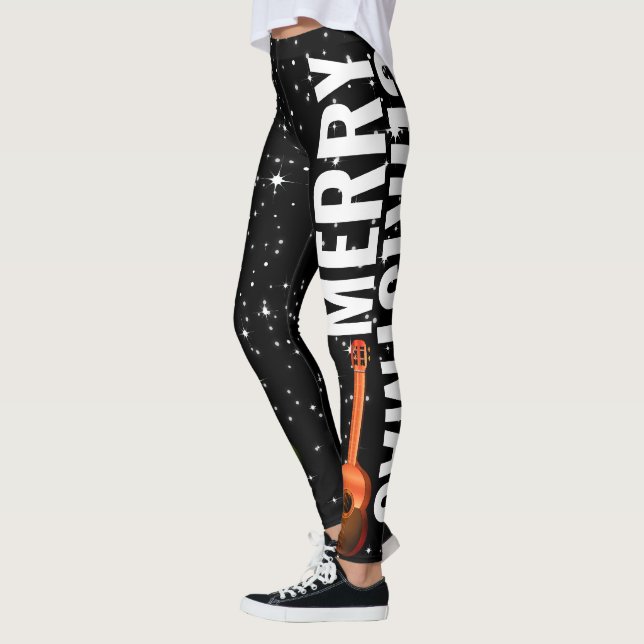 Leggings Starry Merry Christmas Marac y Cuatro (editable) (Izquierda)