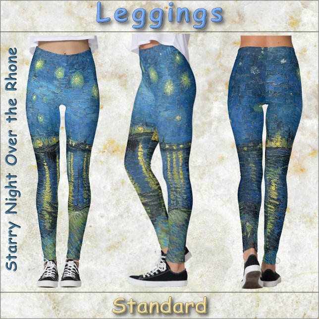 LEGGINGS - "Starry Night O.T.R" - van Gogh (Subido por el creador)
