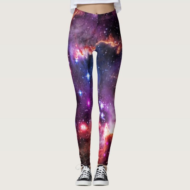 Leggings Starry Wingtip de la pequeña nube de Magallanes (Anverso)