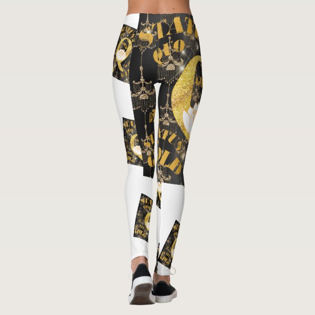 Leggings STATUS QUO GOLD - Colección de estatus© por Peafdo (Reverso)