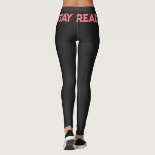 Leggings 'Stay Ready' Rico Carbón Profundo y Rosa Suave