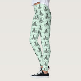 Leggings Stay Weird Catopus Cat and Octopus Mashup