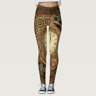 Leggings Steampunk, mecanismo maravilloso