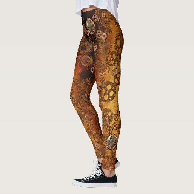 Leggings Steampunk - Piernas (Izquierda)