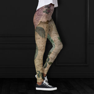Leggings Steampunk Torn Rosa   Efemera con problemas de cos