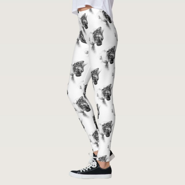 Leggings Stella el gato gris (Izquierda)