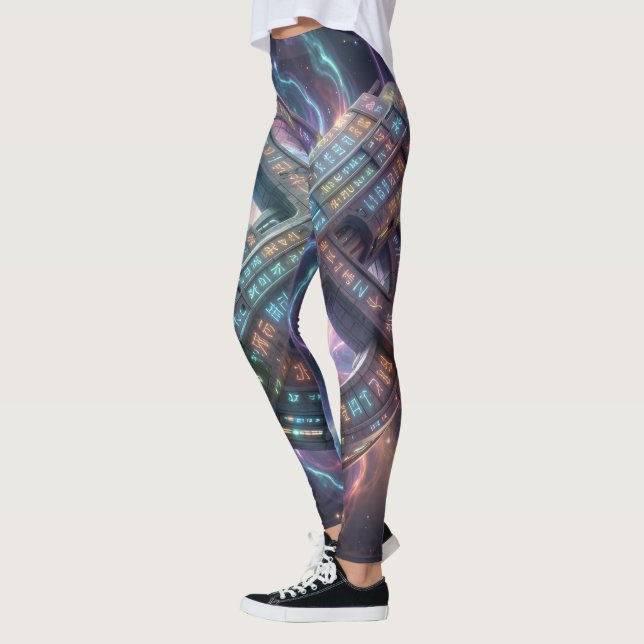 Leggings Stellar Path – Journey Through the Universe´8 (Izquierda)
