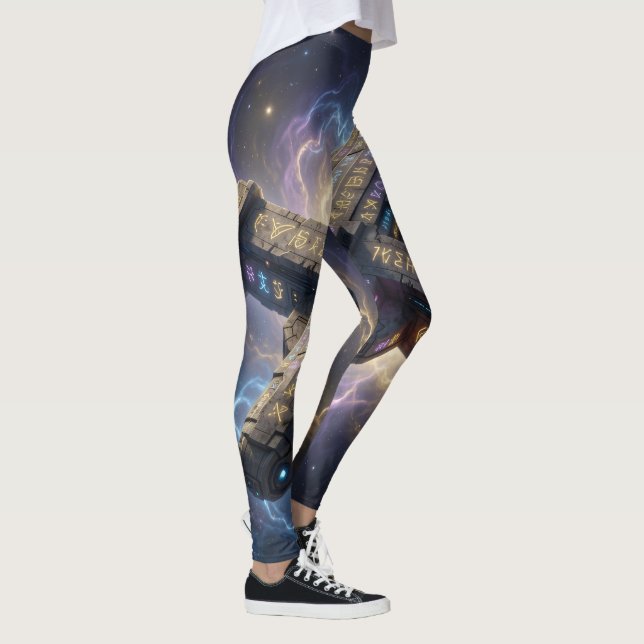 Leggings Sternenpfad – Reise durch das Universum´10 (Derecha)